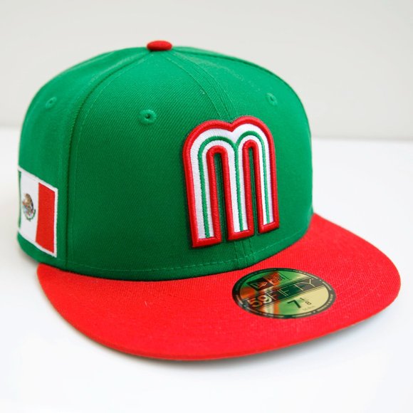 Mexico Baseball New Era 2023 World Baseball Classic 59FIFTY Fitted Hat - Green - Picture 1 of 9